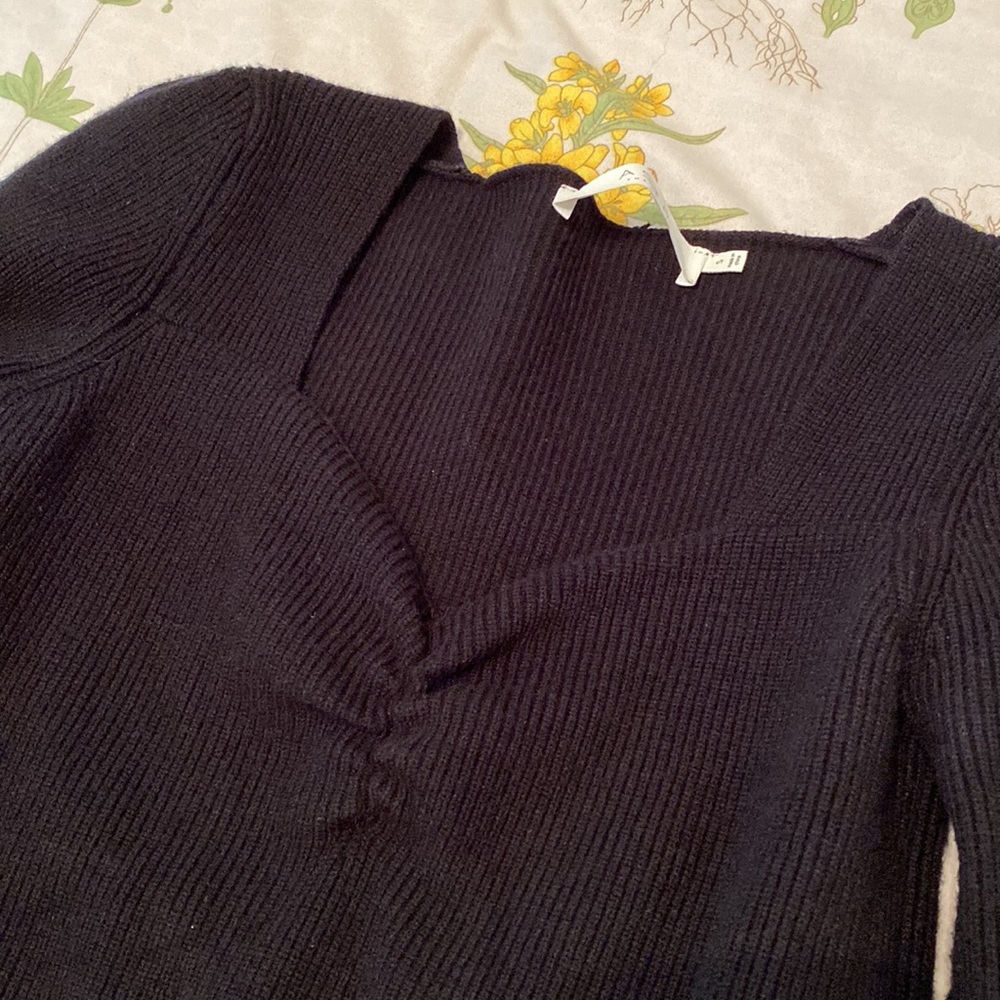 Black sweater
